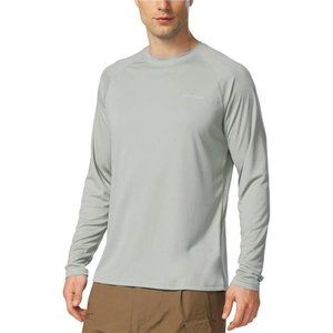 Men's Sun Protection Shirts UV SPF UPF 50+ Long Sleeve Rash Guard Fishing